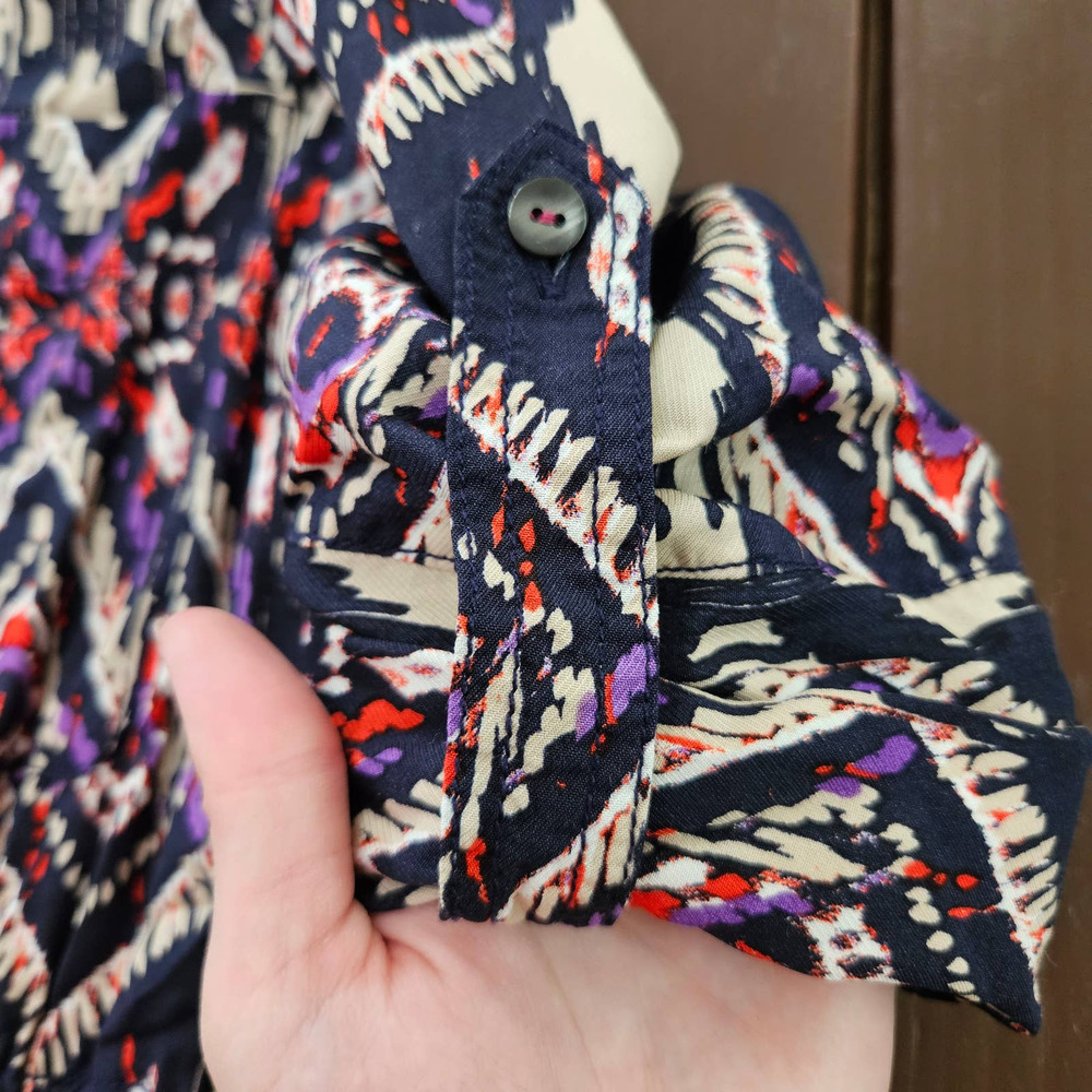 Anthropologie Holding Horses Women's Patterned 3/4 Sleeve Dress. Size 2‎ - Picture 6 of 11